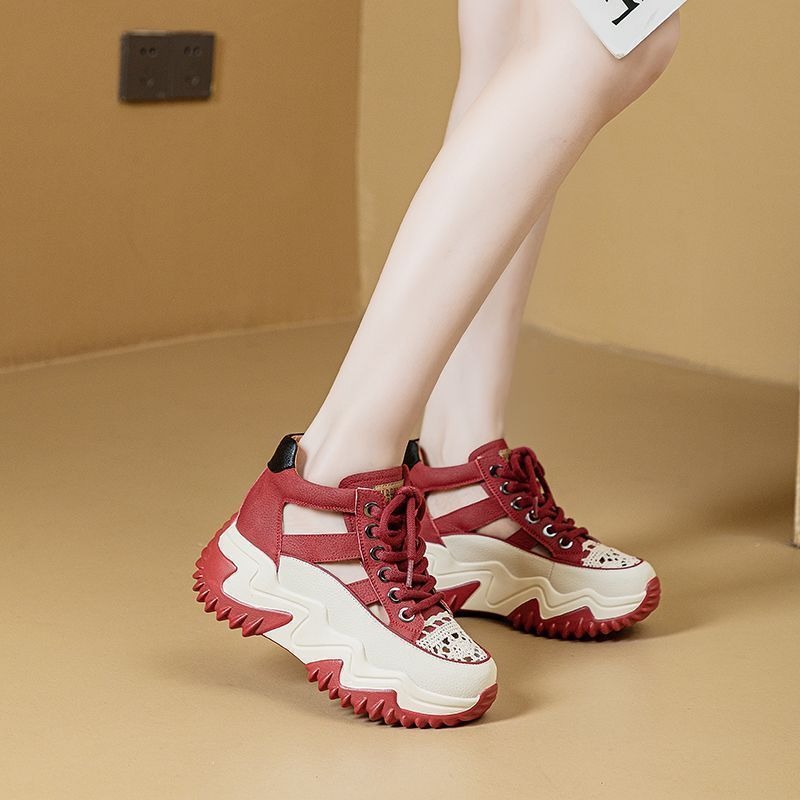 Women Shoes Store - Tênis Feminino Plataforma Chunky Estilo Dad