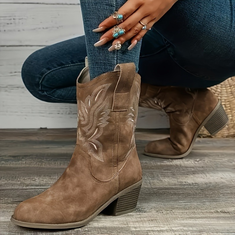 Western Cowgirl Boot - Botas Femininas Western Cowboy de Cano