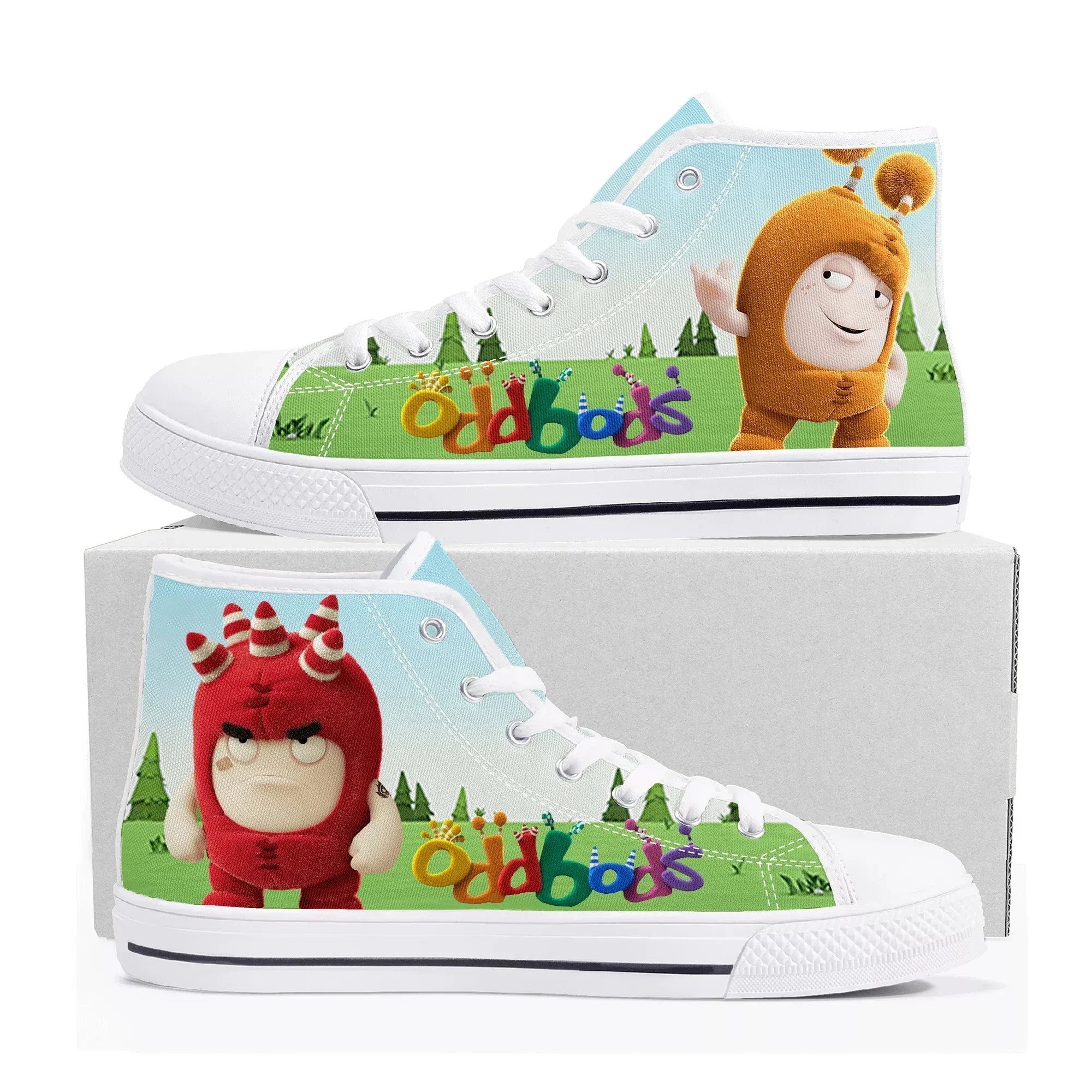 Women Shoes Singapore - Oddbods Tênis de cano alto masculino
