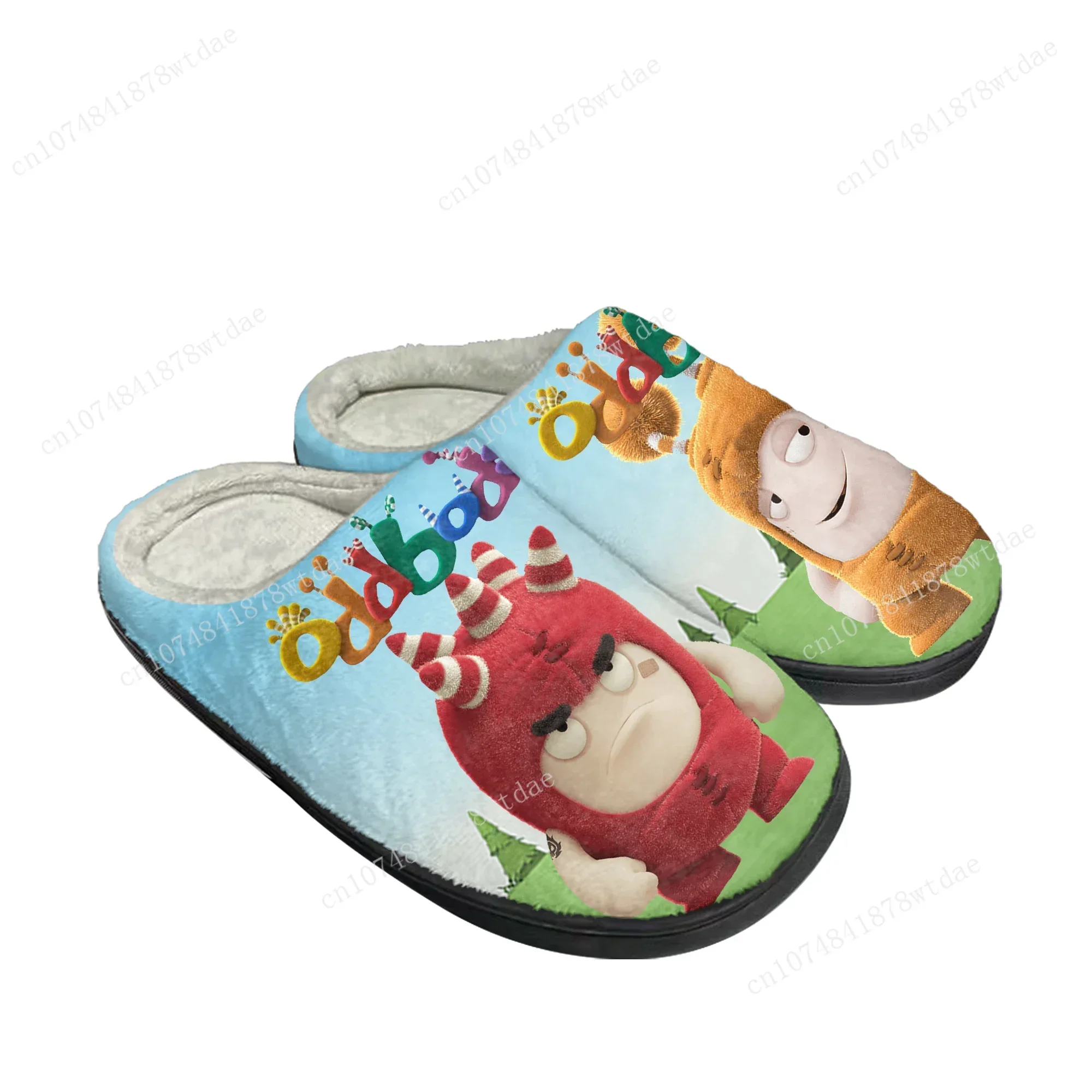 Women Shoes Singapore - Pantufas de Algodão Oddbods para Casa,