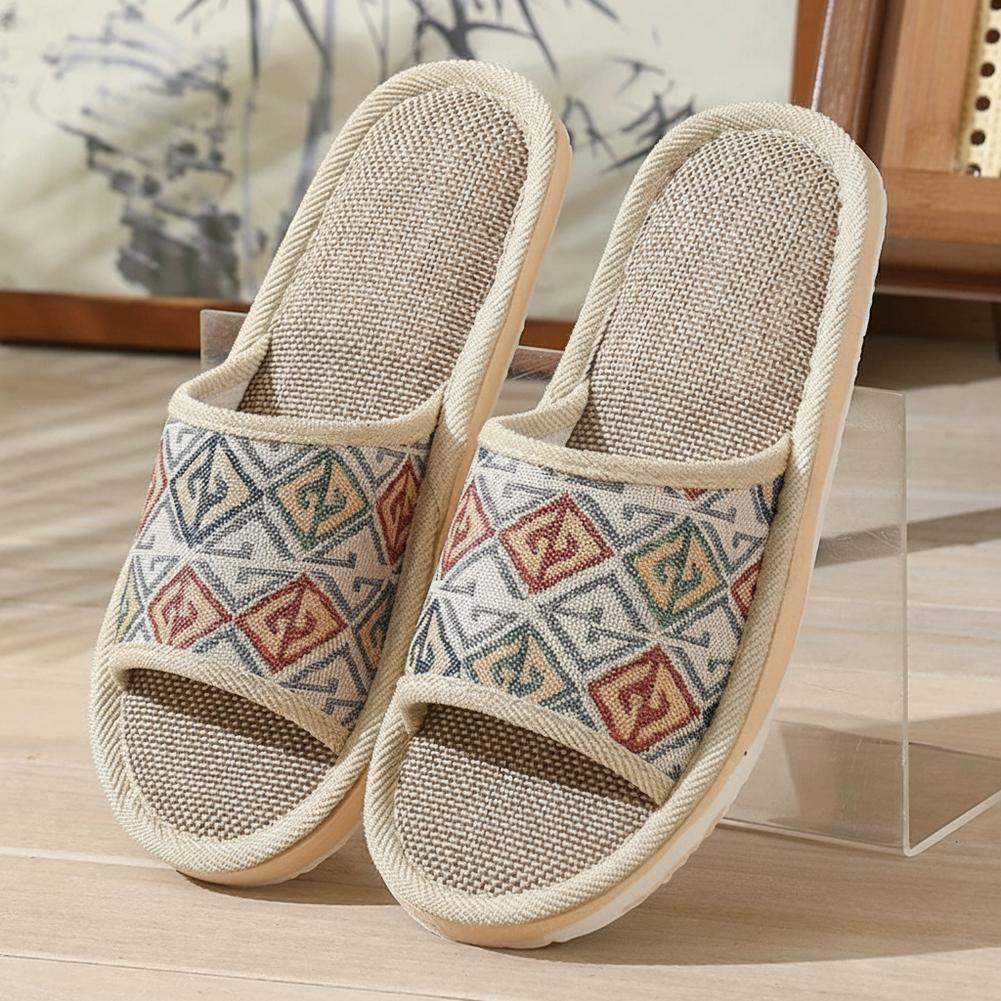 Chinelos de Linho Quatro Estaç - Mule Slip On avaliação e preço