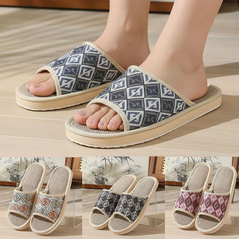 Chinelos de Linho Quatro Estaç - Mule Slip On avaliação e preço