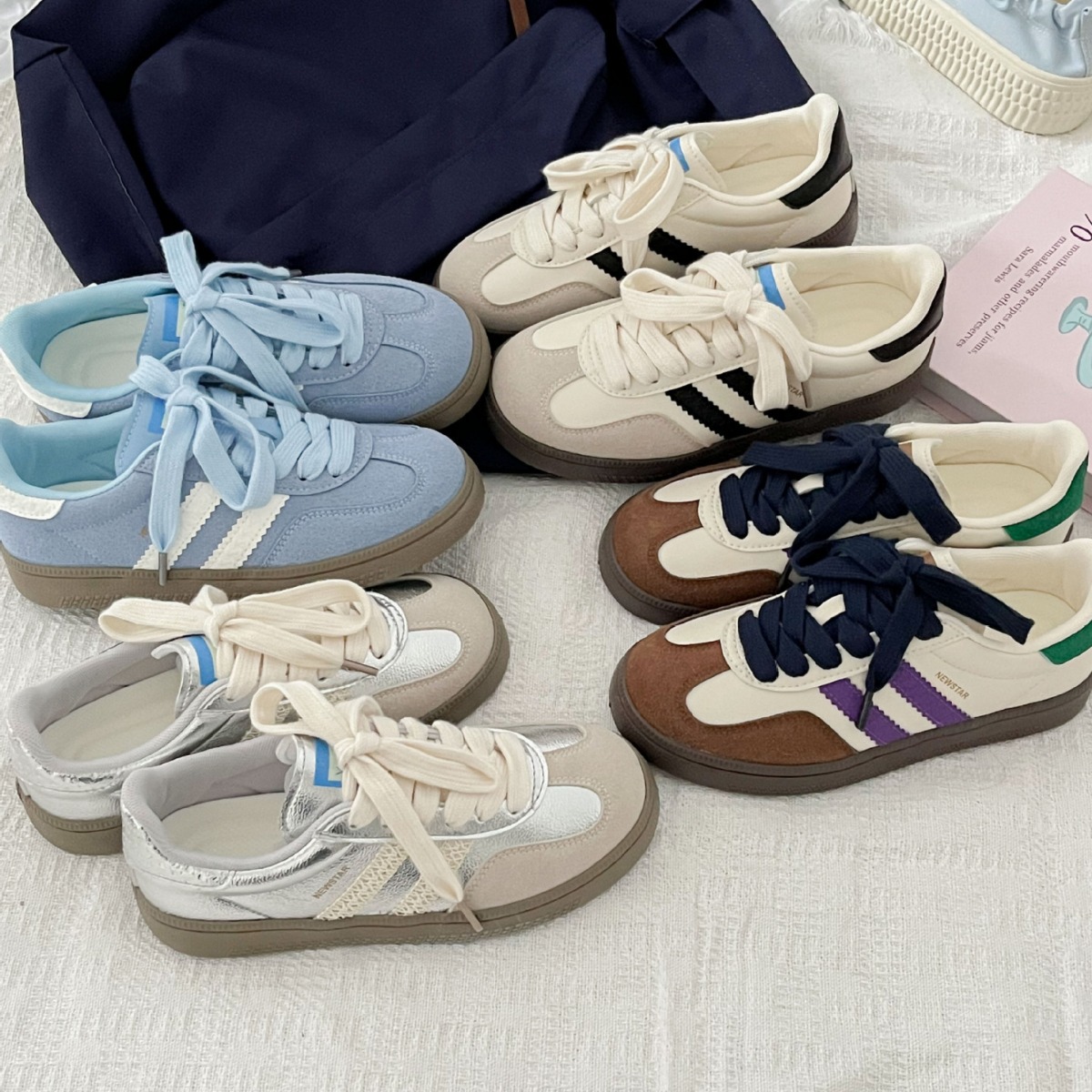 Tênis estilo vintage para mulh - Women'S Shoes Trendy avaliação e preço