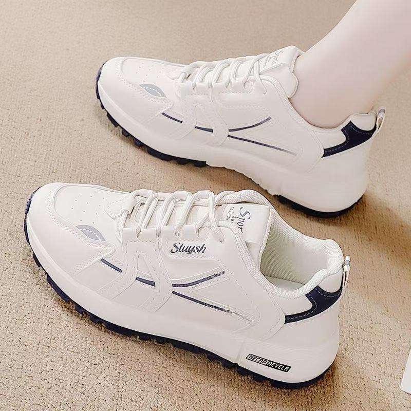 Tênis Casuais Brancos Feminino - Women'S Shoes Trendy avaliação e preço