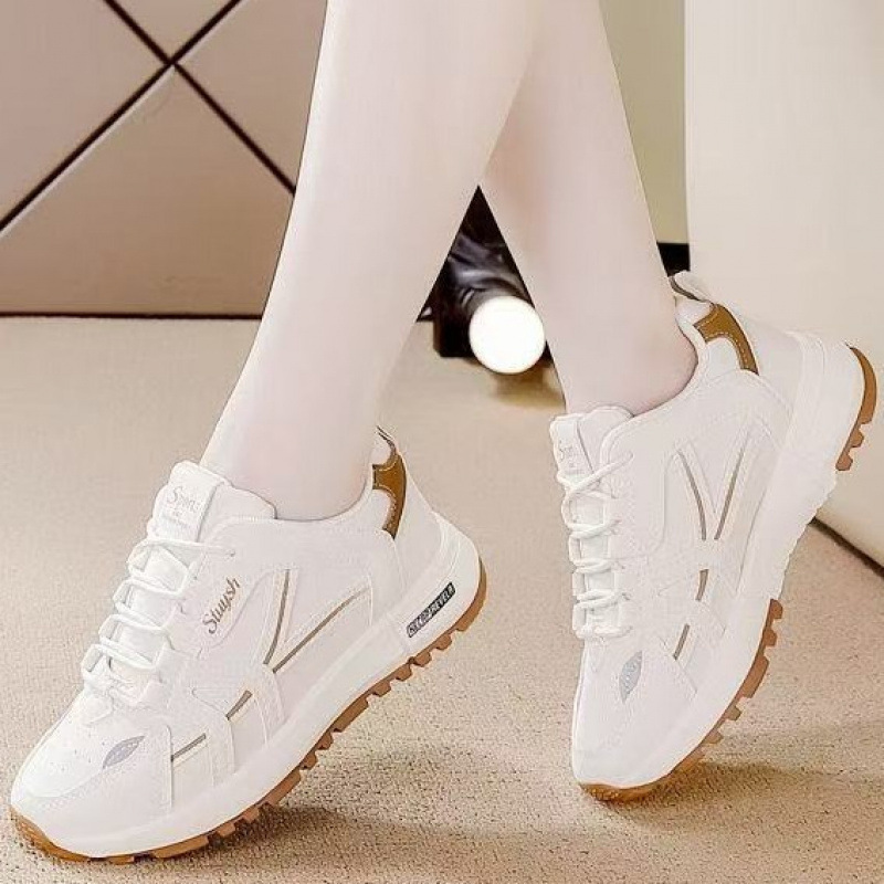 Tênis Casuais Brancos Feminino - Women'S Shoes Trendy avaliação e preço