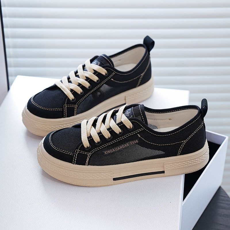 Novos Tênis Casuais de Lona pa - Women'S Shoes Trendy avaliação e preço