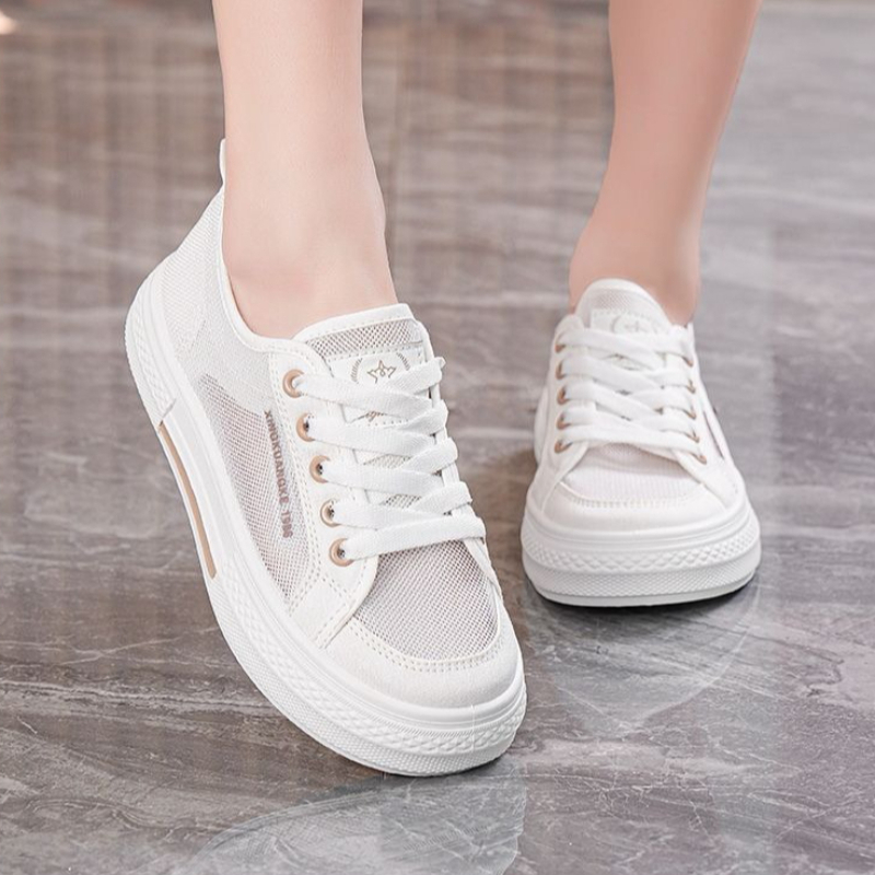 Novos Tênis Casuais de Lona pa - Women'S Shoes Trendy avaliação e preço