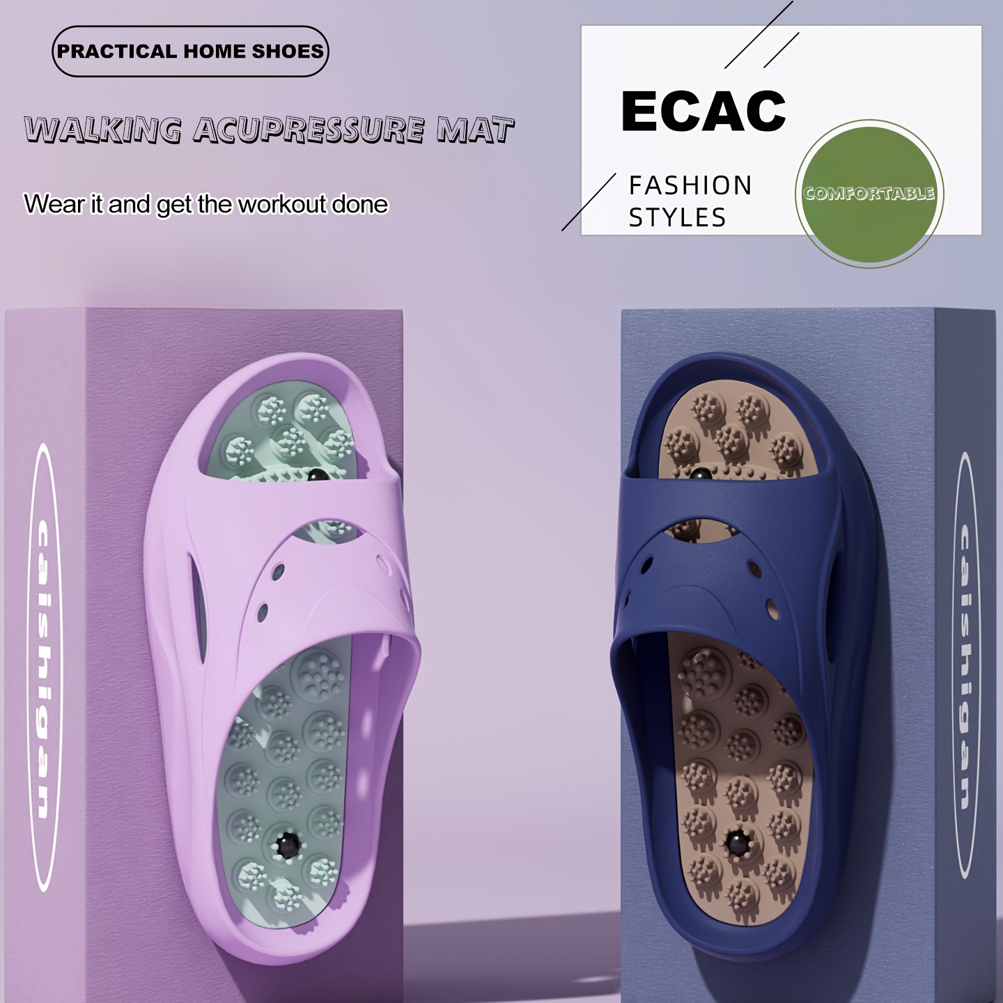 Chinelos de Massagem EVA para  - Mule Slip On avaliação e preço