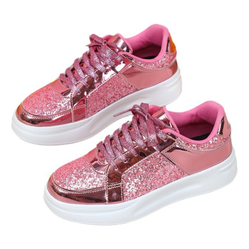 Tênis de Lantejoulas da Moda p - Women'S Shoes Trendy avaliação e preço