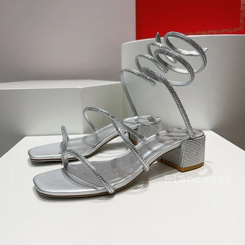 Dedo do pé quadrado grosso san - Gladiator Sandal Women avaliação e preço