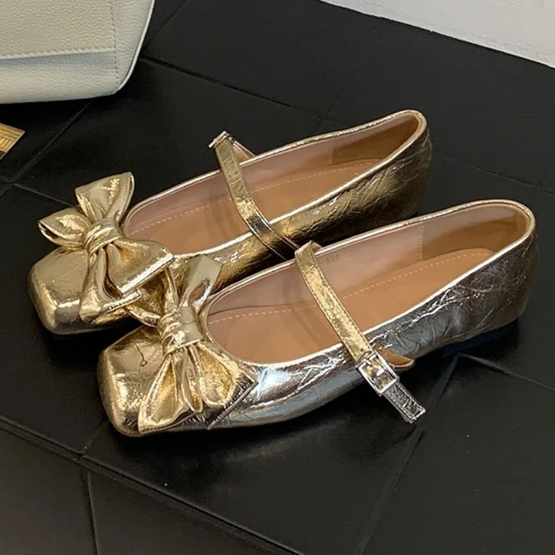 Bonito bowknot dedo do pé quad - Women Shoes Branded avaliação e preço