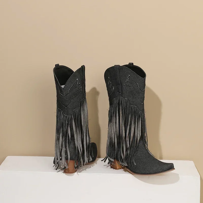 Inverno ocidental mulheres mea - Western Cowgirl Boot avaliação e preço