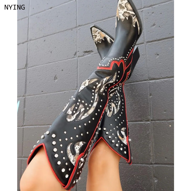 2025 plus size 44 feminino bor - Western Cowgirl Boot avaliação e preço