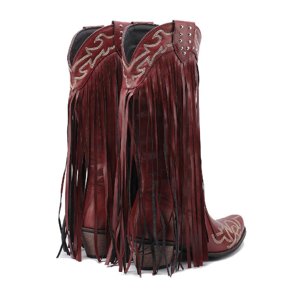 Botas de panturrilha média par - Western Cowgirl Boot avaliação e preço