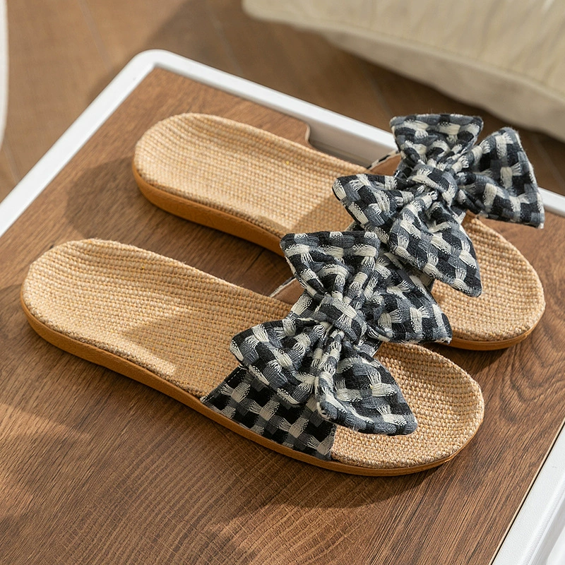 Novos chinelos de tecido de li - Mule Slip On avaliação e preço