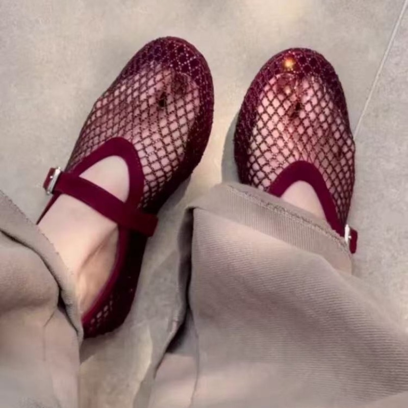Sandálias Femininas Vazadas co - Mule Slip On avaliação e preço