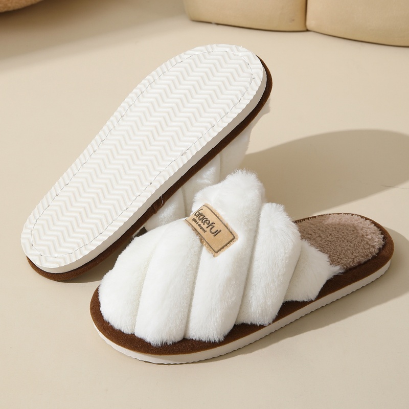 Chinelos de Pelúcia Quentes de - Mule Slip On avaliação e preço