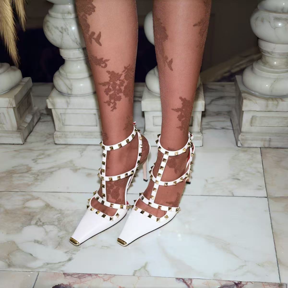 Sapatos de Salto Alto com Pont - Gladiator Sandal Women avaliação e preço