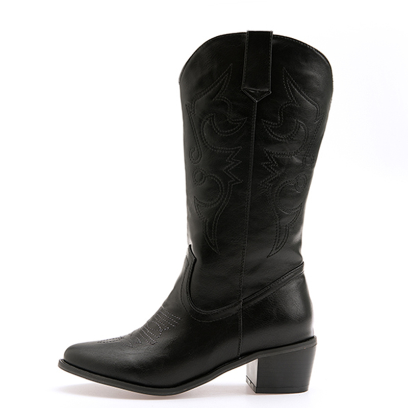 Botas clássicas de cano médio  - Western Cowgirl Boot avaliação e preço