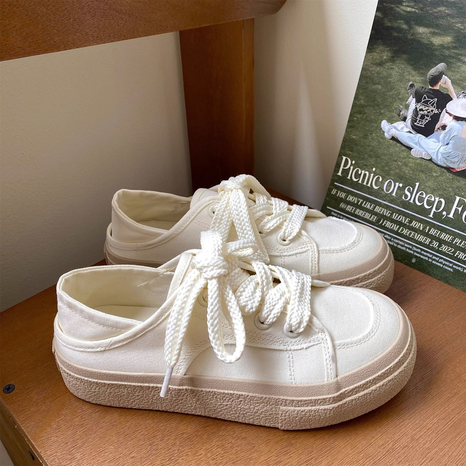 Moda coreana feita tênis de lo - Women'S Shoes Trendy avaliação e preço
