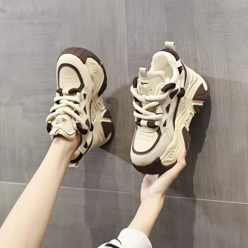 Novos tênis femininos de couro - Women'S Shoes Trendy avaliação e preço