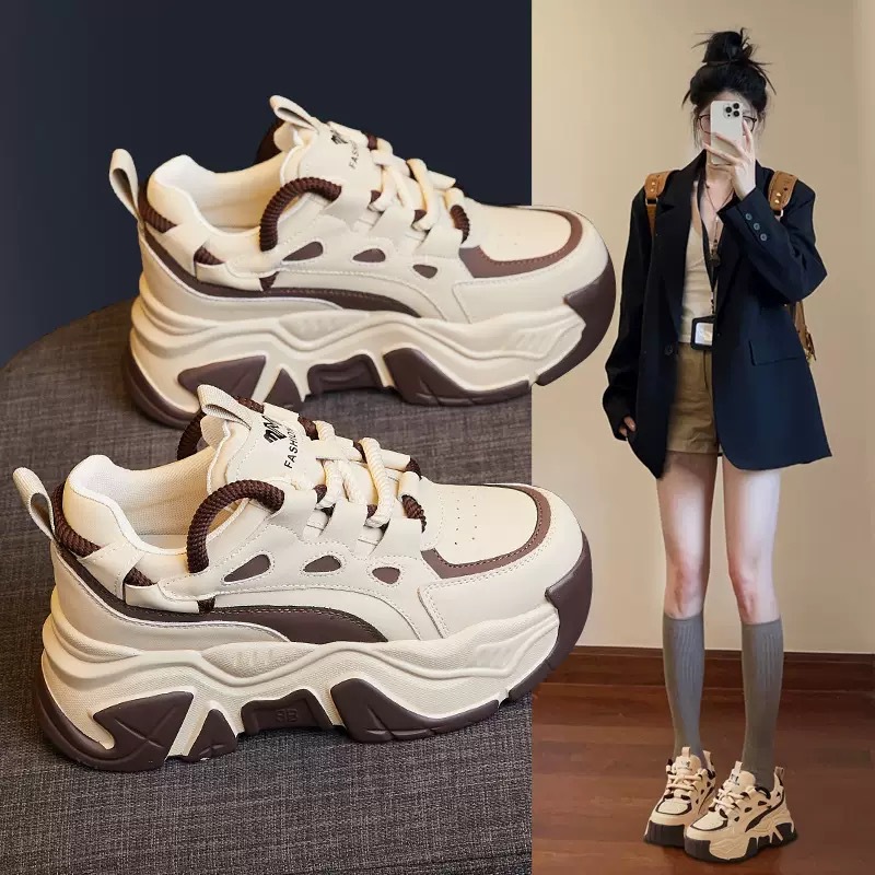Novos tênis femininos de couro - Women'S Shoes Trendy avaliação e preço