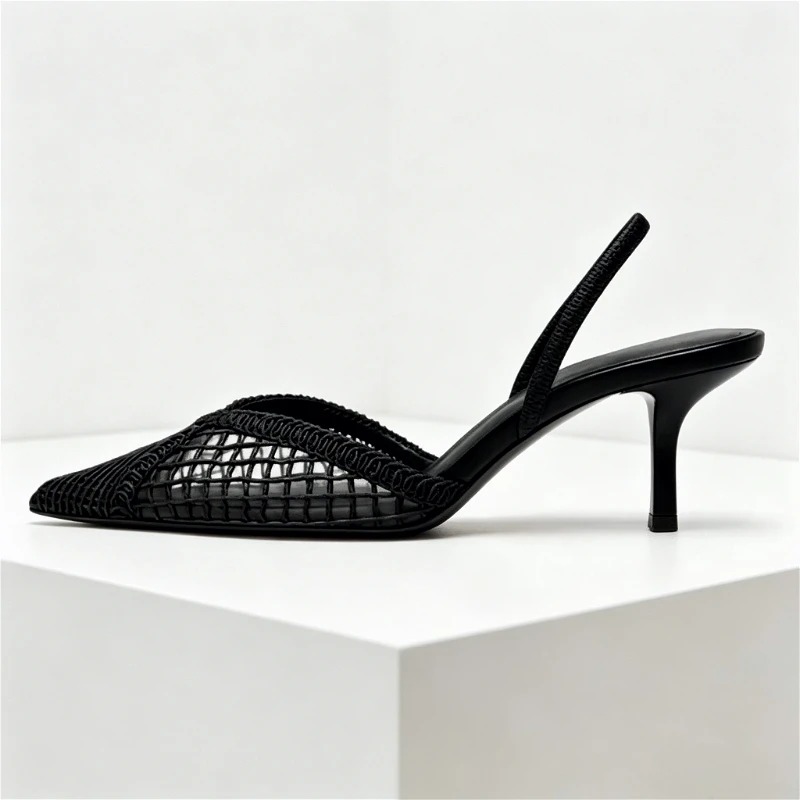 Sandálias de salto alto tecido - Women Shoes Branded avaliação e preço